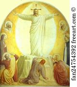 Transfiguration Art Print - Transfiguration Of Christ