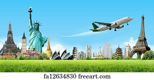 Free Travel Art Prints and Artworks | FreeArt