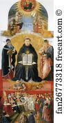 Aquinas Art Print - Triumph Of St. Thomas Aquinas