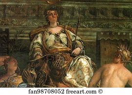 Triumph Art Print - Triumph Of Venice. Detail
