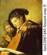 Kassel Art Print - Two Boys Singing