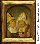 Male Art Print - Two Male Heads