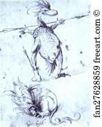 Monster Art Print - Two Monsters
