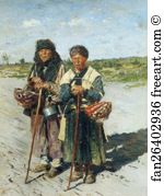 Tatar Art Print - Two Pilgrim Women