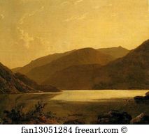 1795 Oil On Canvas Art Print - Ullswater