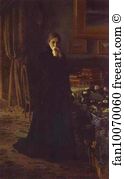 1884 Oil On Canvas The Tretyakov Gallery Art Print - Unconsolable Grief