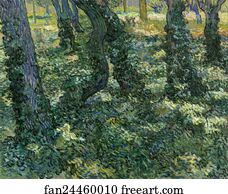 Undergrowth Art Print - Undergrowth