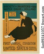 Herbert Art Print - Une Exposition De La "société Des Peintres Aquarellistes De Hollande".