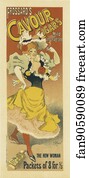  Art Print - Une Fabrique De Cigares, "frossard's Cavour Cigars".