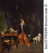 Breakfast Art Print - Untimely Guest (Aristocrat's Breakfast)