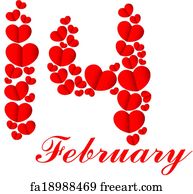 Free art print of Valentines day or birthday | FreeArt | fa8351016