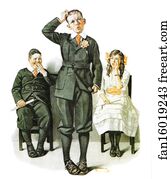 Standing Art Print - Valedictorian