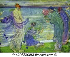 Gallery Art Print - Variations In Blue And Green