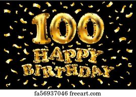 free 100th birthday cards