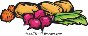 Free art print of Vegetables. Harvest. Fresh vegetables isolated on ...