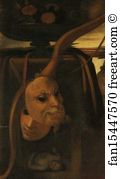 1532 1534 Art Print - Venus And Cupid. Detail