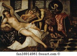 Surprise Art Print - Venus And Mars Surprised By Vulcan