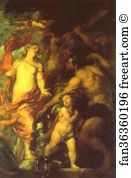 Arm Art Print - Venus Asking Vulcan For Arms For Aeneas