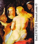 Vaduz Art Print - Venus At A Mirror