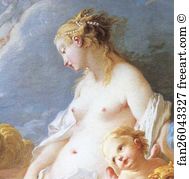 252 Art Print - Venus At Vulcan's Forge. Detail