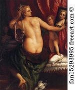 Joslyn Art Print - Venus With A Mirror (Venus At Her Toilette)