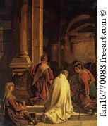 1825 Oil On Canvas The Tretyakov Gallery Art Print - Vespers