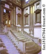 1559 Art Print - Vestibule Of The Laurentian Library