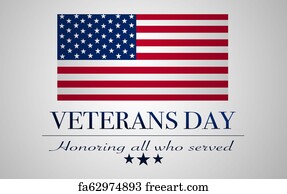 Free art print of Text thank you veterans in a chalkboard and the flag ...