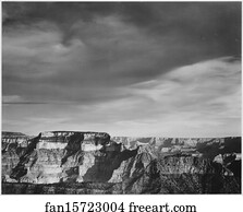 Rim Art Print - View From The North Rim, "grand Canyon National Park, " Arizona. Photographs Of National Parks And Monuments, Compiled 1941 - 1942, Documenting The Period Ca. 1933 - 1942.