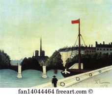 Ivs Art Print - View From The Quai Henri Iv