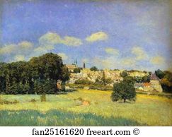 Canada Art Print - View Of Marly-Le-Roi - Sunshine (Formerly View Of St-Cloud)