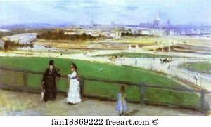 View Of Paris Art Print - View Of Paris From The Trocadero