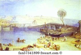 Germain Art Print - View Of Saint-Germain-Ea-Laye And Its Chateau