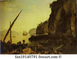 Sorrento Art Print - View Of Sorrento