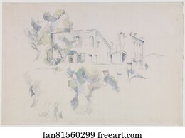 Chateau Art Print - View Of The Château Noir
