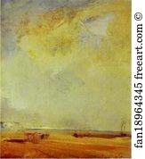 Normandy Art Print - View Of The Coast Of Normandy