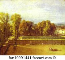 Luxembourg Art Print - View Of The Garden Of The Luxembourg Palace