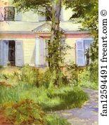 Melbourne Art Print - Villa At Rueil