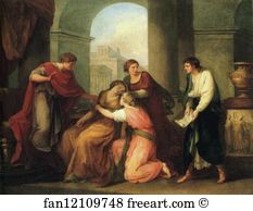 Angelica Art Print - Virgil Reading The Aeneid To Augustus And Octavia