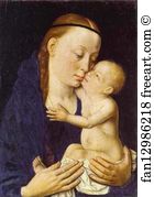 Dieric Bouts The Elder Art Print - Virgin And Child