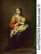Bartolomé Esteban Murillo Art Print - Virgin And Child