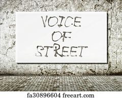 Free Voice Of Street Art Prints and Artworks FreeArt