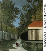 Promenade Art Print - Walk In The Park Monsouris. / Promenade Ua Parc Monsouris