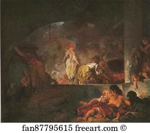Washerwomen Art Print - Washerwomen