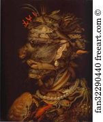 1566 Oil On Wood Kunsthistorisches Museum Art Print - Water