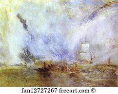 1845 Art Print - Whalers