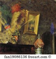Yaroslavl Art Print - When The Master Is Out. Detail