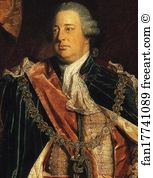 Derbyshire Art Print - William Augustus, Duke Of Cumberland. Detail
