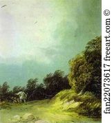 Mikhail Lebedev Art Print - Windy Day