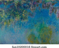  Art Print - Wisteria